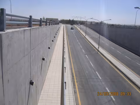 Al Hashmiyah University Entrance Intersection